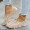 Fashion Leisure Woven Flat Shoes 2024 Summer New Daily Soft Sole Hollowed Out Breathable and Comfortable Sports Shoes for Women Zapatos