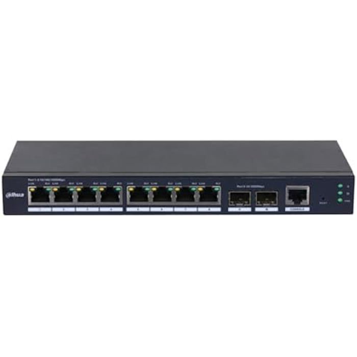 Switch - DAHUA - DH-SG4010-2F - 10 Ports - Gigabit Ethernet - Géré