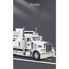 1/24 Peterbilt 389 Седельные тягачи Грузовик Сплав Американский Мускул Грузовик Модель Игрушка Литой Металл Звук и Свет Машина Игрушка для Детей Транспортное средство