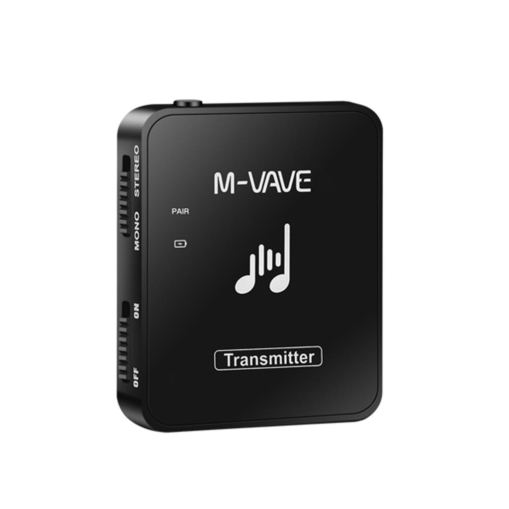 M-VAVE SWS10 2.4GHz Wireless Earphone Monitor Transmission System Rechargeable Transmitter &