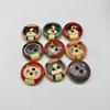 100 шт., деревянные пуговицы с рисунком котенка, сделай сам, швейная рубашка, сумки для скрапбукинга, декор