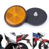 Dustproof Night Warning Reflector Safety Car Round Tail Sign  Car Accessories
