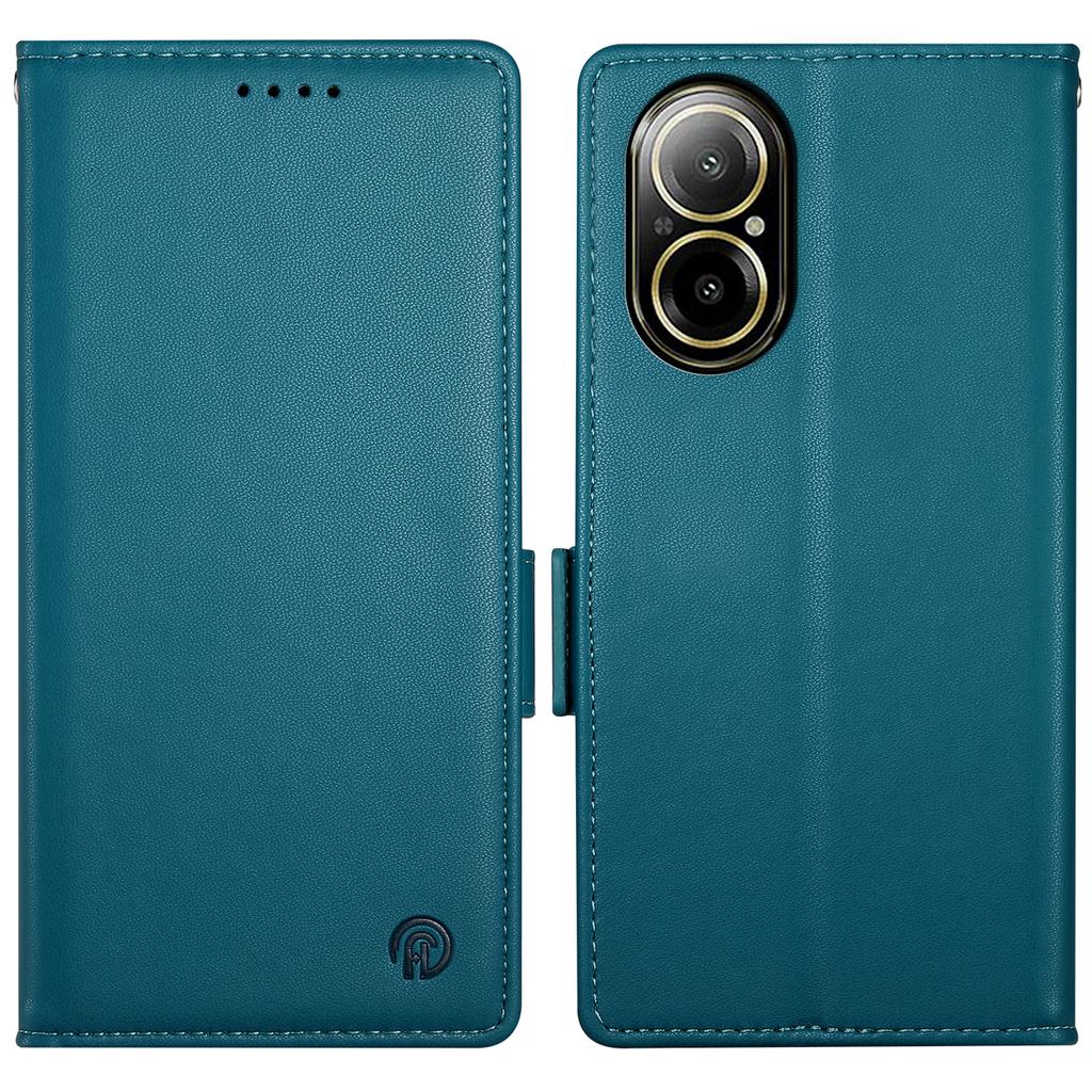DF-010 для Realme C67 4G чехол кожаный кошелек чехол для телефона с магнитными застежками