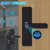 Digital Code Security Fingerprint Lock Smart Card Electronic Smart Door Lock APP+Touch Password+Keypad+Card+Fingerprint