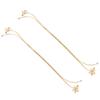 2Pcs Alloy Curtain Tiebacks Stylish Flower Design Curtain Holdback for Bedroom Living Room Kitchen Bathroom Home Decoration