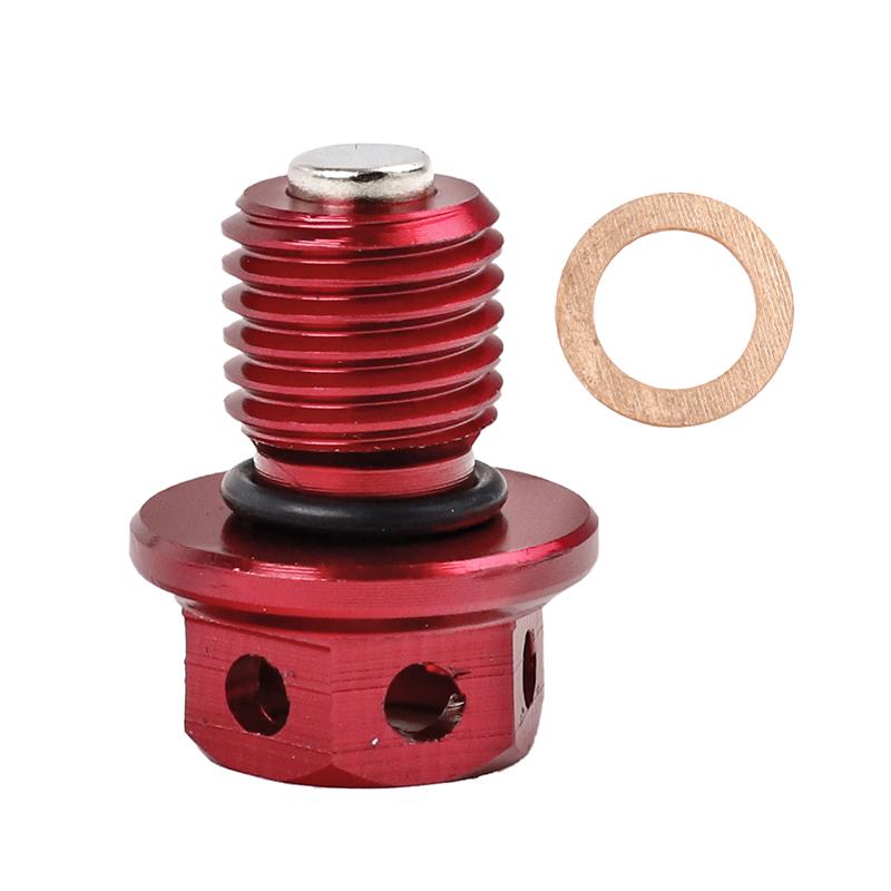 Motorcycle M12X1.5 CNC magnetic oil drain bolt suitable for SX/SX-F/EXC/EXC-F/EXC-R/XC/XC-W/XC-F CR CBR YZ YZF KLX KX motorcycle