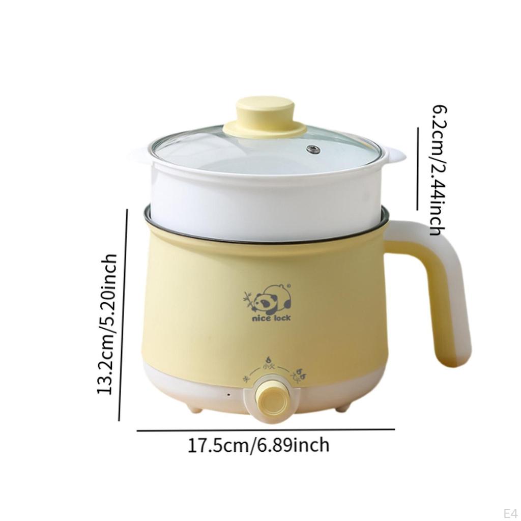 Электрическая сковорода Портативная 2-х скоростная для овсянки, стейка, без пароварки