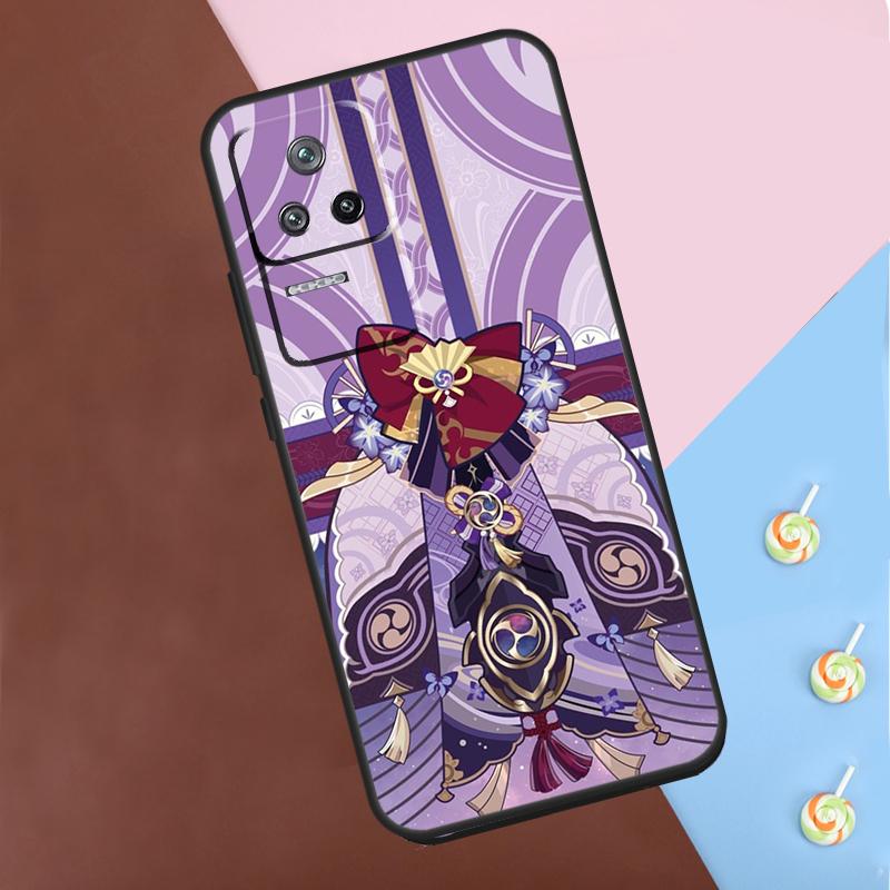 Чехол Raiden Shogun Genshin Impact для Xiaomi 13T Pro 14 12T 11T 12 13 Lite POCO F5 X3 X4 X5 X6 Pro M6 F3 F4 M5s