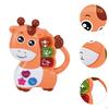 Игрушка-пианино в виде животных для детей в возрасте 12-18 месяцев, музыкальная игра для малышей