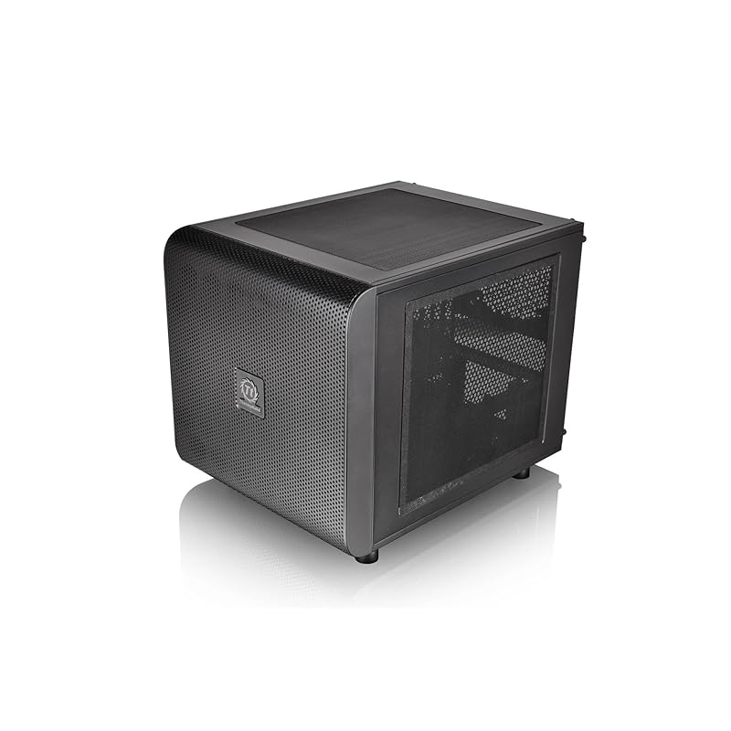 Thermaltake Core V21/Black/Win/SECC Water-cooled cube PC case CS5068 CA-1D5-00S1WN-00
