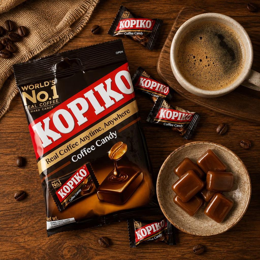 Kopiko Original Конфеты с кофе Капучино твердые конфеты 140 г