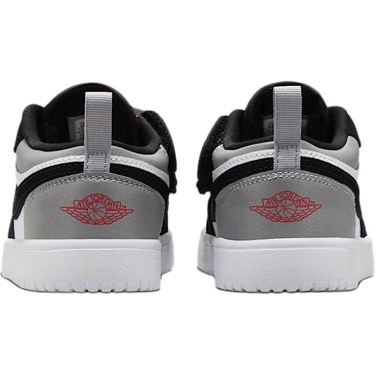 Air Jordan 1 Low Alt SE IB3885-106 Белый Черный Серебристый PS Детская Обувь