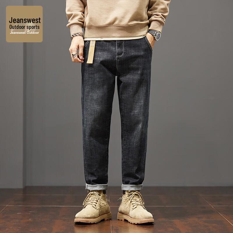 Мужские джинсы Jeanswest Весна/Осень Американский Ретро Прямые