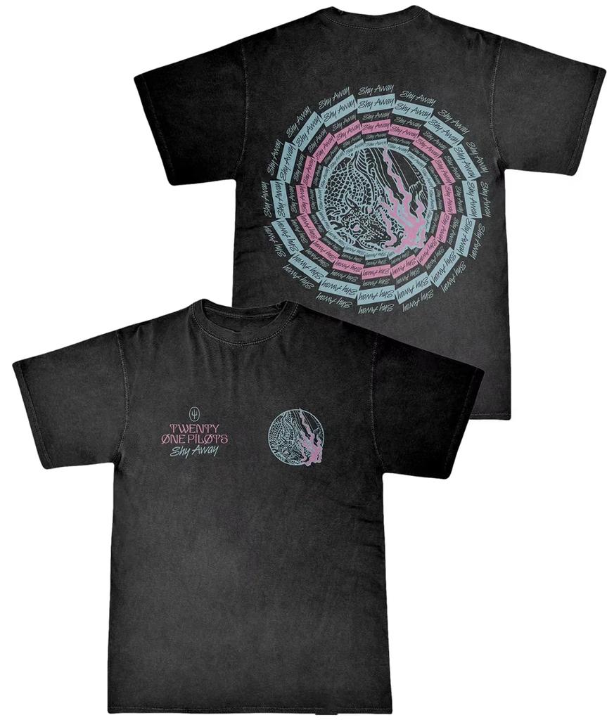 Vintage Casual T-Shirt Twenty One Pilots Band Women's Men Short Sleeve Oversized Rapper Hip Hop Punk Street Harajuku Cotton Tees