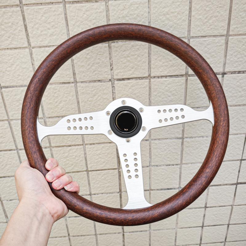JDM Grand Prix Рулевое колесо в деревянном стиле Универсальное Винтажное Классическое Рулевое колесо