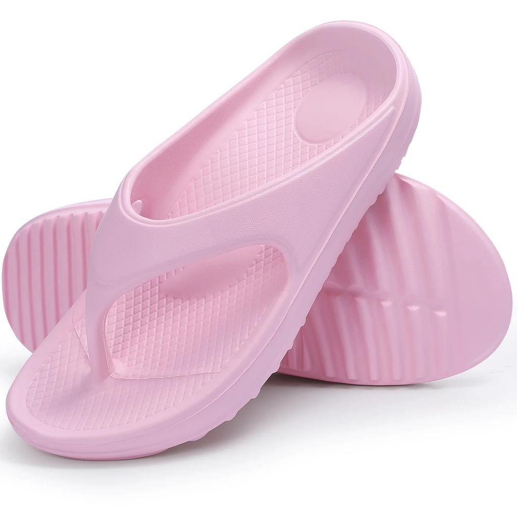 Bebealy Women Orthopedic Slippers With Arch Support Outdoor Men Slippers Soft Antiskid Home Slippers Indoor EVA Cloud Slippers