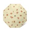 Black Glue Parasol Cute Three-fold Umbrella New Capybara Umbrella