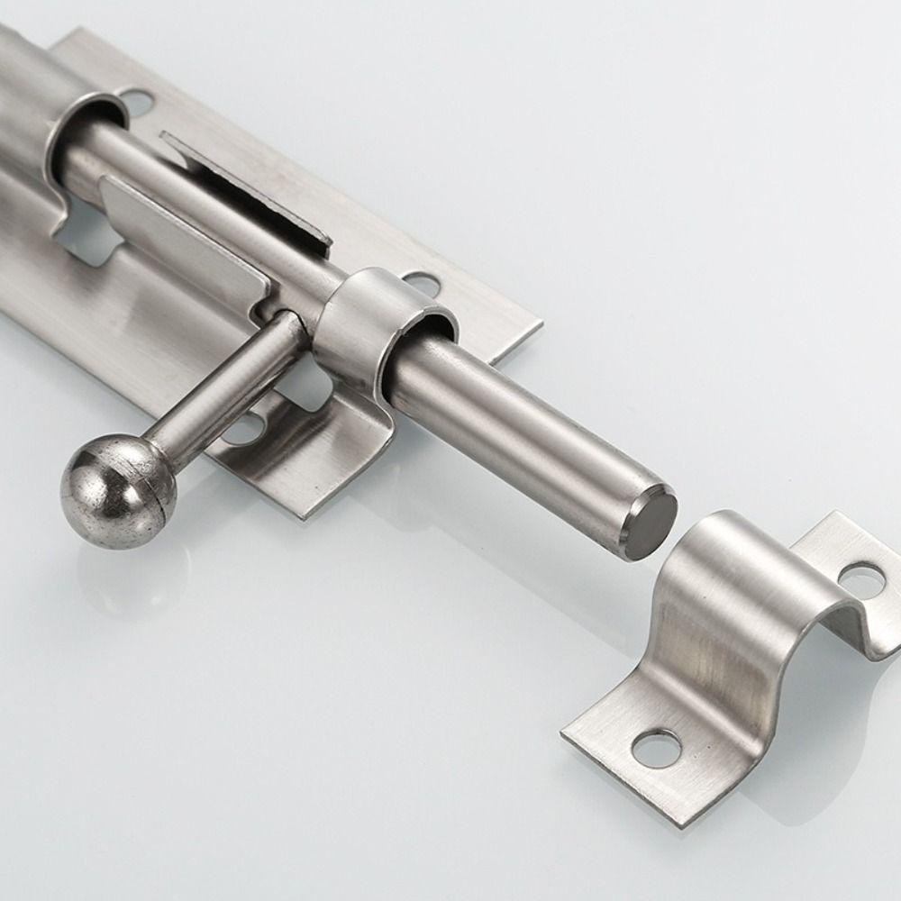 Сверхпрочный дверной засов, дверные защелки из нержавеющей стали, полезная дверная защелка для ванной комнаты