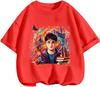Breathable Summer Harry Potter T Shirt Street Fashion Casual Short Sleeve Outfit Boys Girls