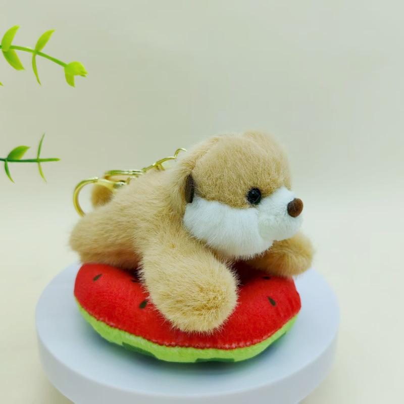 Креативный надувной круг для бассейна и набор милых брелоков с животными - Дельфин, Пингвин, Плюшевая кукла и подвеска для рюкзака в подарок