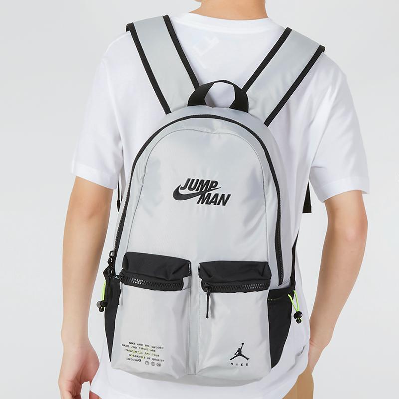 Jordan Рюкзак полиэстеровый унисекс серо-каменный Jordan JD2223019GS-002