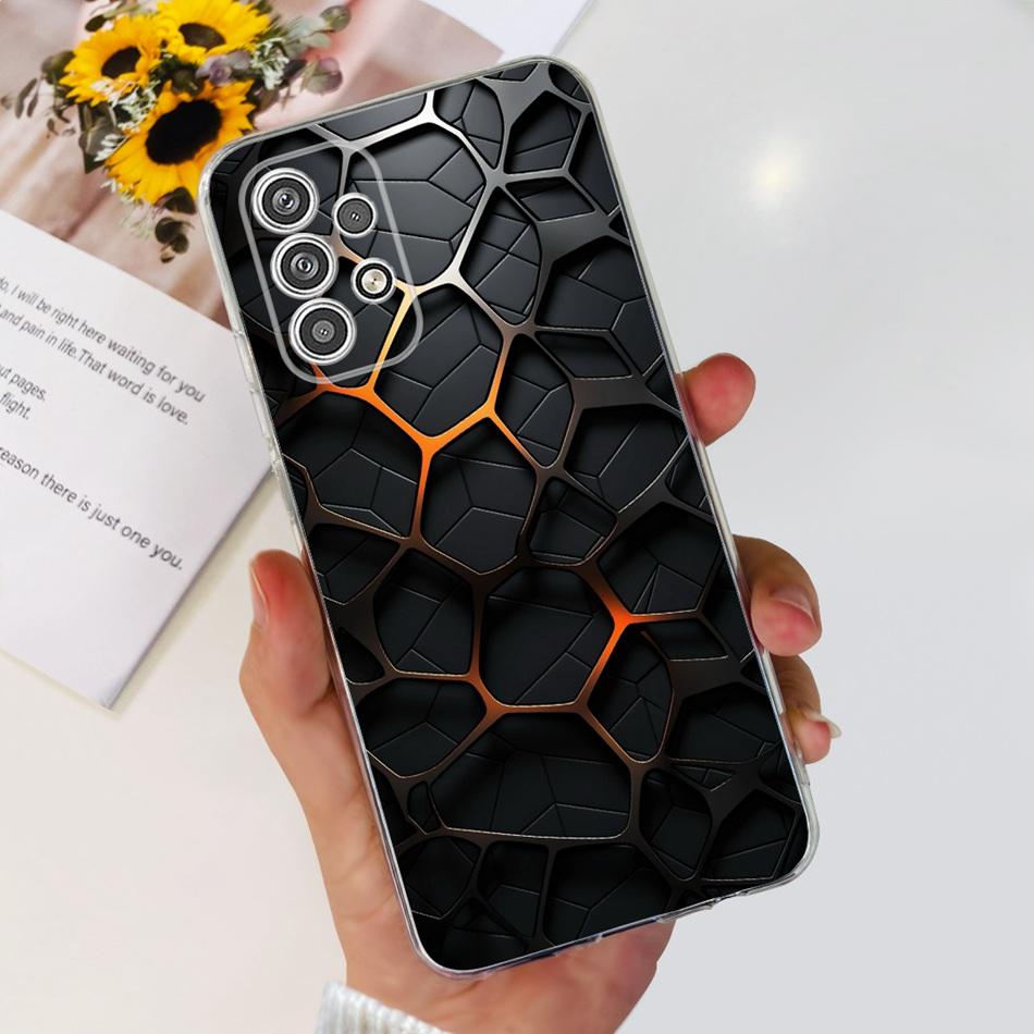 Чехол для телефона Samsung Galaxy A23 5G SamsungA23 A 23 4G 5G SM-A235F SM-A236B Модный Крутой Рисунок Мягкий Силиконовый ТПУ Чехлы
