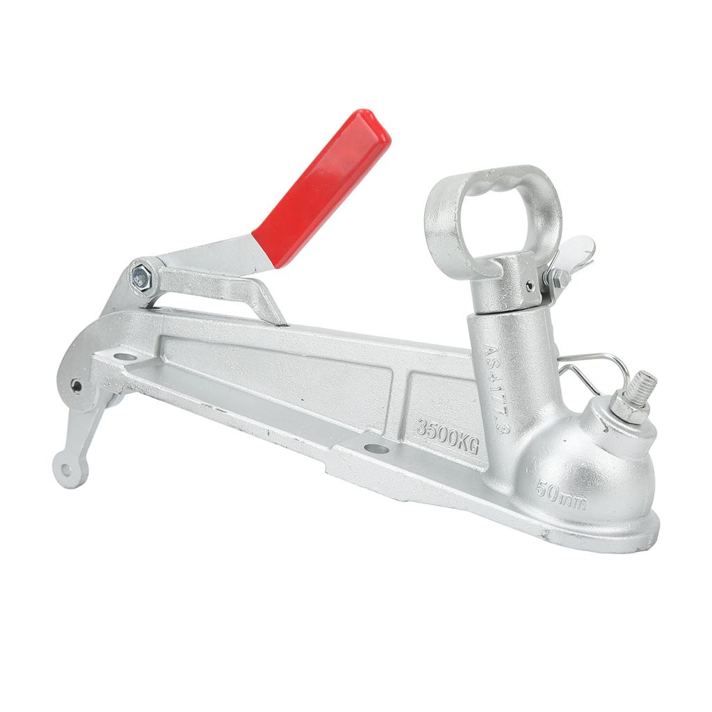 Нагрузка на сцепное устройство прицепа 3500 кг, прочное, прочное, с ручкой-кронштейном для лодок, автофургонов