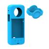 Lens Cap Protective Body Cover for Insta360 X3 Silicone Case Lenses Protector for Insta 360 X3 Anti-scratch Accessory