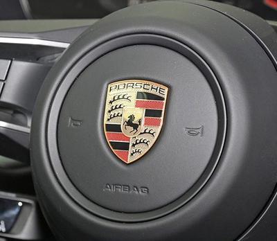 Замена накладки на центр руля автомобиля, значок, аксессуар для модификации, наклейка, подходящая для 911 Cayenne Macabalamera
