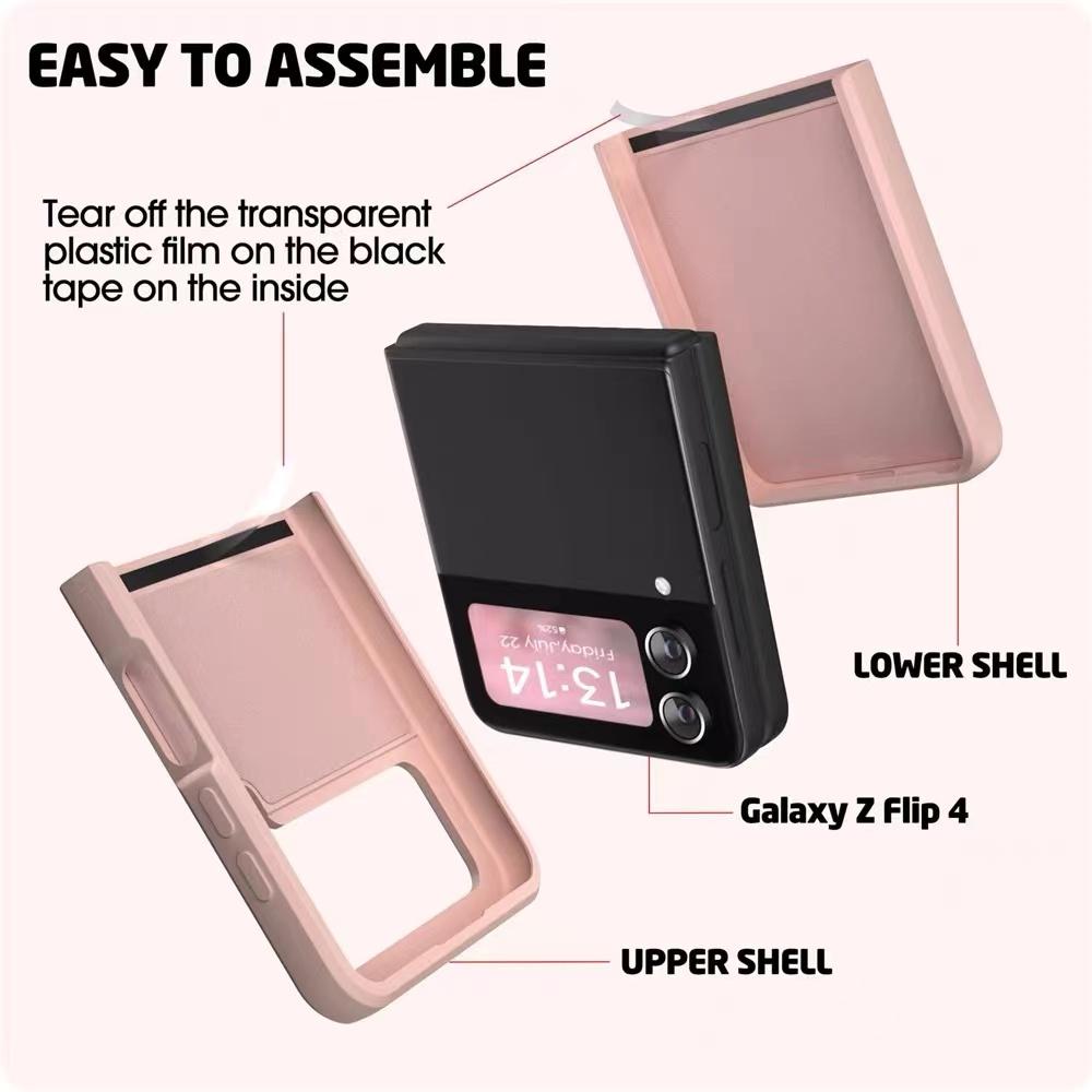 Новый цветной держатель кольца магнитный кронштейн чехол для Samsung Galaxy Z Flip 3 Flip4 Flip 5 5G Flip3 нескользящий чехол для Samsung Z Flip5