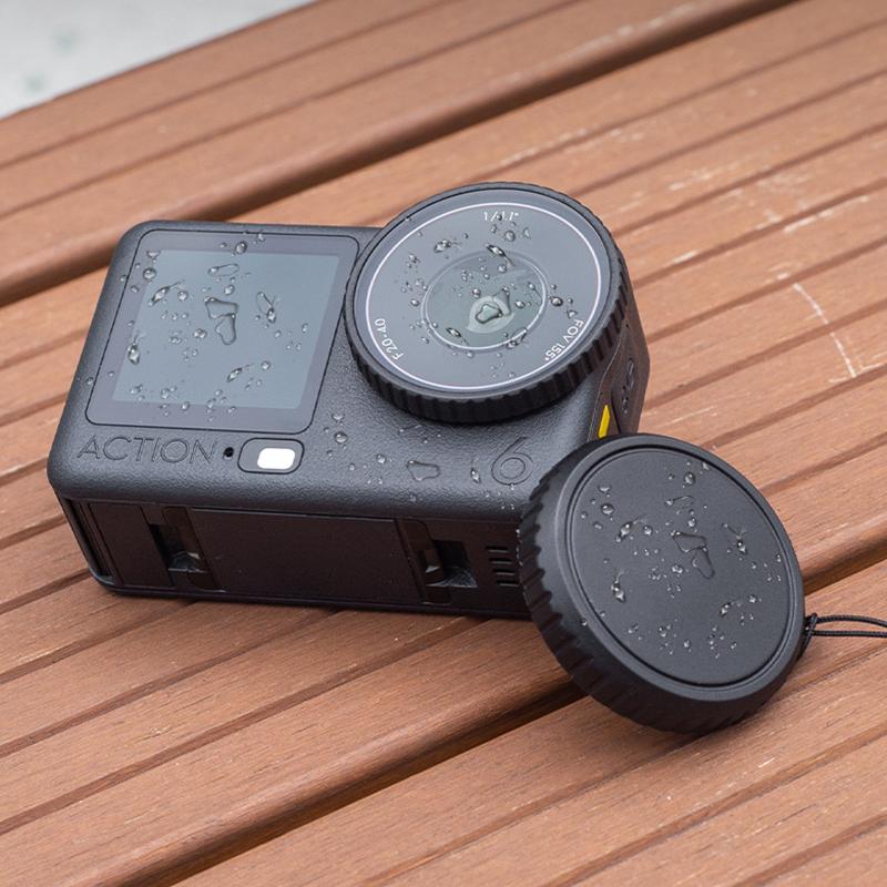 1 шт. Силиконовая крышка объектива для Osmo Action 6 - Защитный чехол от царапин и отпечатков пальцев для аксессуаров Action6