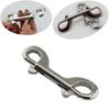 Double Ended Scuba Diving Hook Zinc Alloy Quick Draw Carabiner For Linking Dog Leash Water Bottle Keychain Clip
