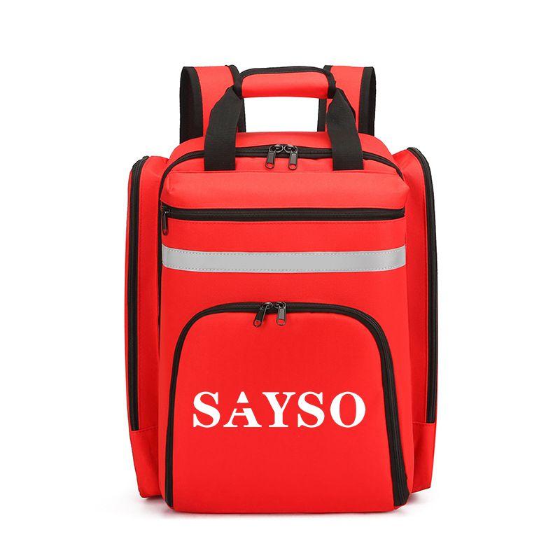 Аптечки первой помощи Рюкзаки для экстренного спасения Пустые Большой вместимости Сортированное хранение Для активного отдыха, кемпинга, выживания Медицинские наборы