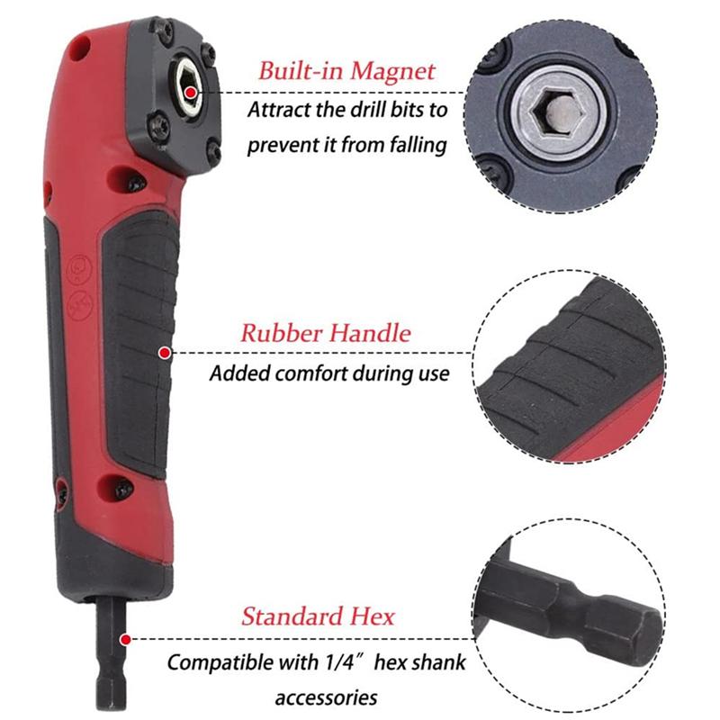Набор угловых отверток Держатель для торцевых головок Адаптер Регулируемые биты Сверло Отвертка Инструмент Шестигранные биты Торцевые головки Шлицевые Крестовые биты