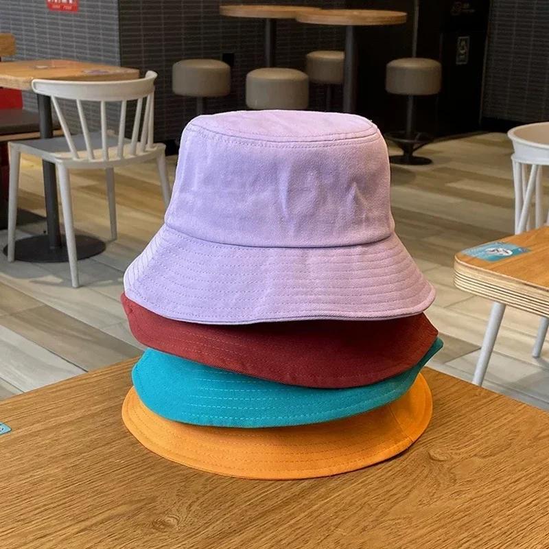 Children Outdoor Hat Summer Foldable Bucket Hat Sunscreen Cotton Fishing Hunting Cap Girls Basin Chapeau Sun Prevent Hats