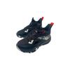 Anta Shock Absorbing Wear Resistant Non Slip Mid Top Basketball Shoes Kids Sneakers Black Red 312311133-2