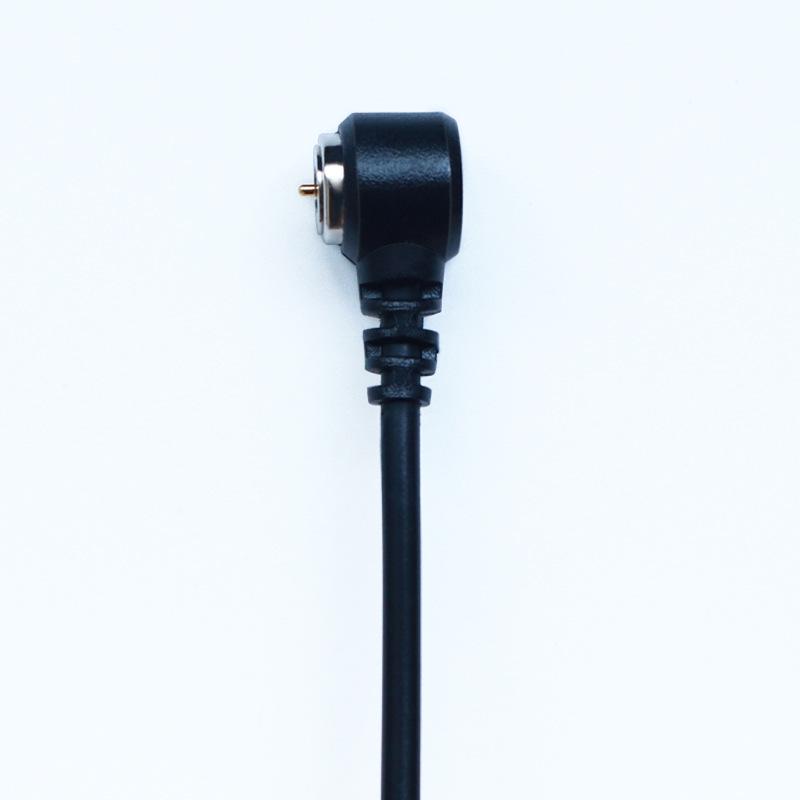 Магнитный USB-кабель с угловым коннектором L-образной формы, 2-жильный, для зарядки умных колец, браслетов и часов (Зарядка 2А)