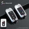 Zinc Alloy Car Key Case Cover For Toyota Camry Corolla RAV4 Highlander Avalon 2015 - 2017 Smart Control Protector Shell Holder WG5