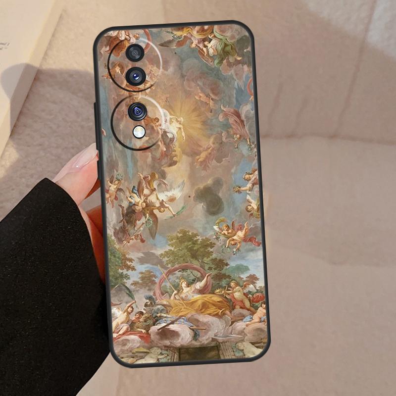 Чехол Michelangelo Art For Honor Magic V5 5 6 7 Pro для Honor X9a X9b X9c X8a X8b 50 70 90 200 400 Lite