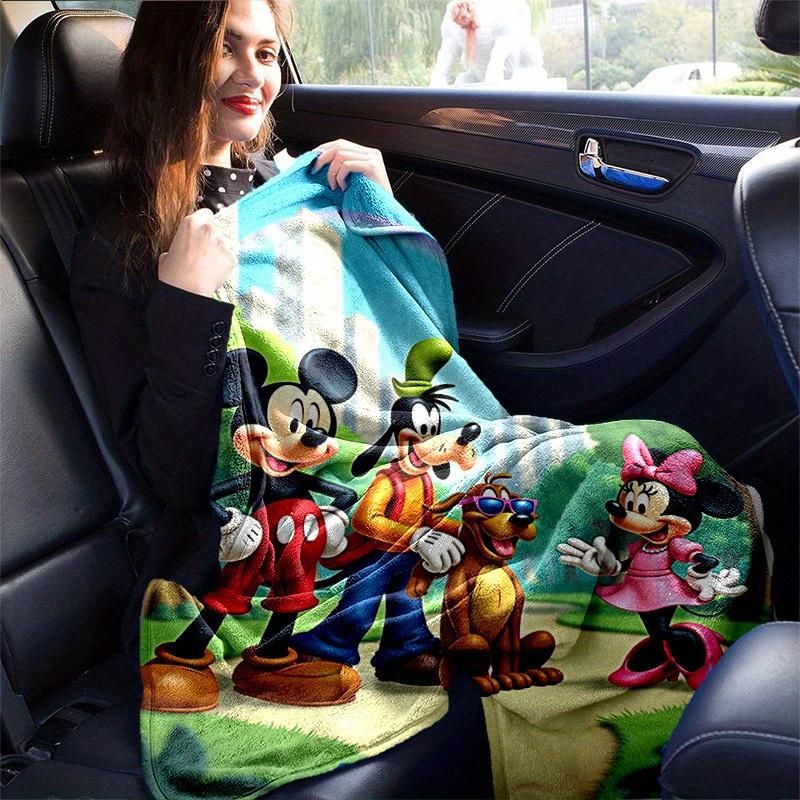 1pc, Disney Friends Collection, Seasonal Universal Blanket for Home Decoration, Soft Flannel Throw Blanket, Versatile & Cozy for Bedroom, Living Room,