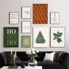 Christmas Tree Garland Snowman Wall Art Canvas Painting Nordic Posters and Prints Merry Christmas Picture Living Room Home Decor