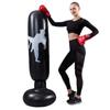 160cm Boxing Punching Bag KO Style Inflatable Punching Stand Inflatable Boxing Bag  Children