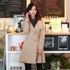 Women Fashion Coat Ladies Autumn and Winter Warm Overcoat Cotton Fashion  Windbreak Coat