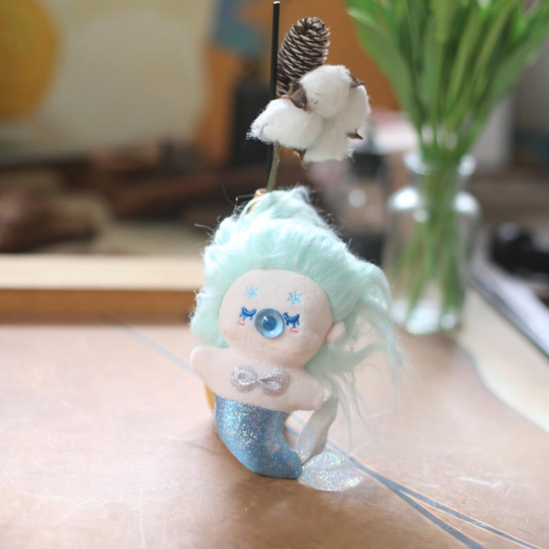 Cute Cute Cotton Doll Small Pendant Plush Toy Doll Bag Hanging Decoration Keychain Doll