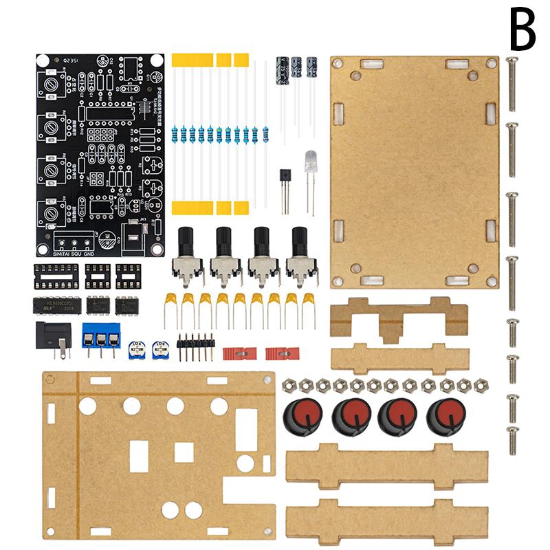 Генератор сигналов Icl8038, набор для самостоятельного эксперимента, синусоидальный/треугольный/квадратный пилообразный сигнал 5 Гц-400 кГц, регулируемая частота, амплитуда