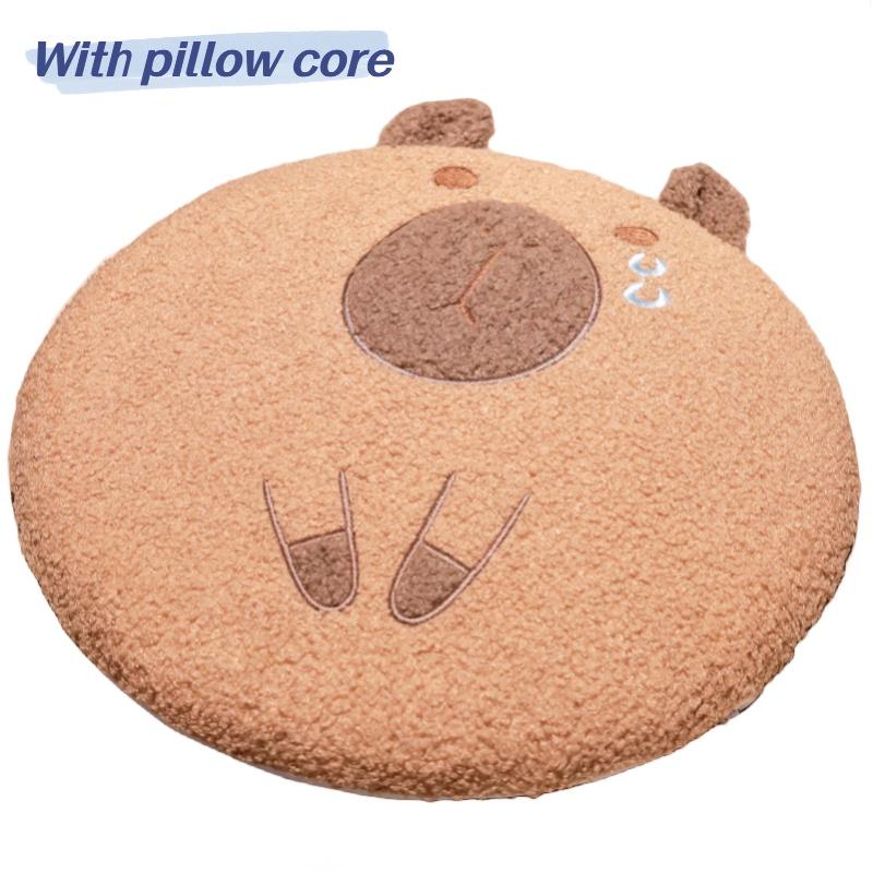 Cute Cartoon Water Deer Cushion Thickened Seat Cushion For Office Non-slip Chair Pad