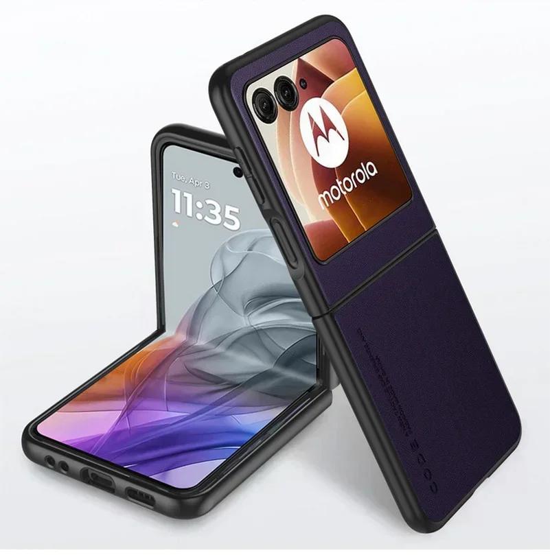 Мягкий силиконовый чехол из кожи для Motorola Razr 70 Ultra Защита камеры Ударопрочный чехол-бампер для MOTO Razr Ultra 2026 Razr+