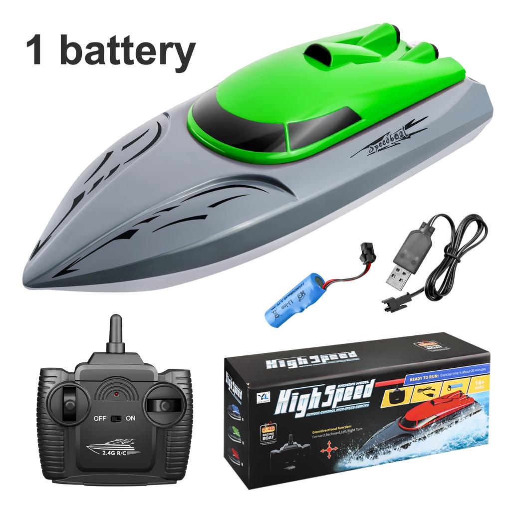 High-speed Yacht RC Boats 2.4G Upgraded Remote Control Ship Charging Version Summer Toys for Competition Gift