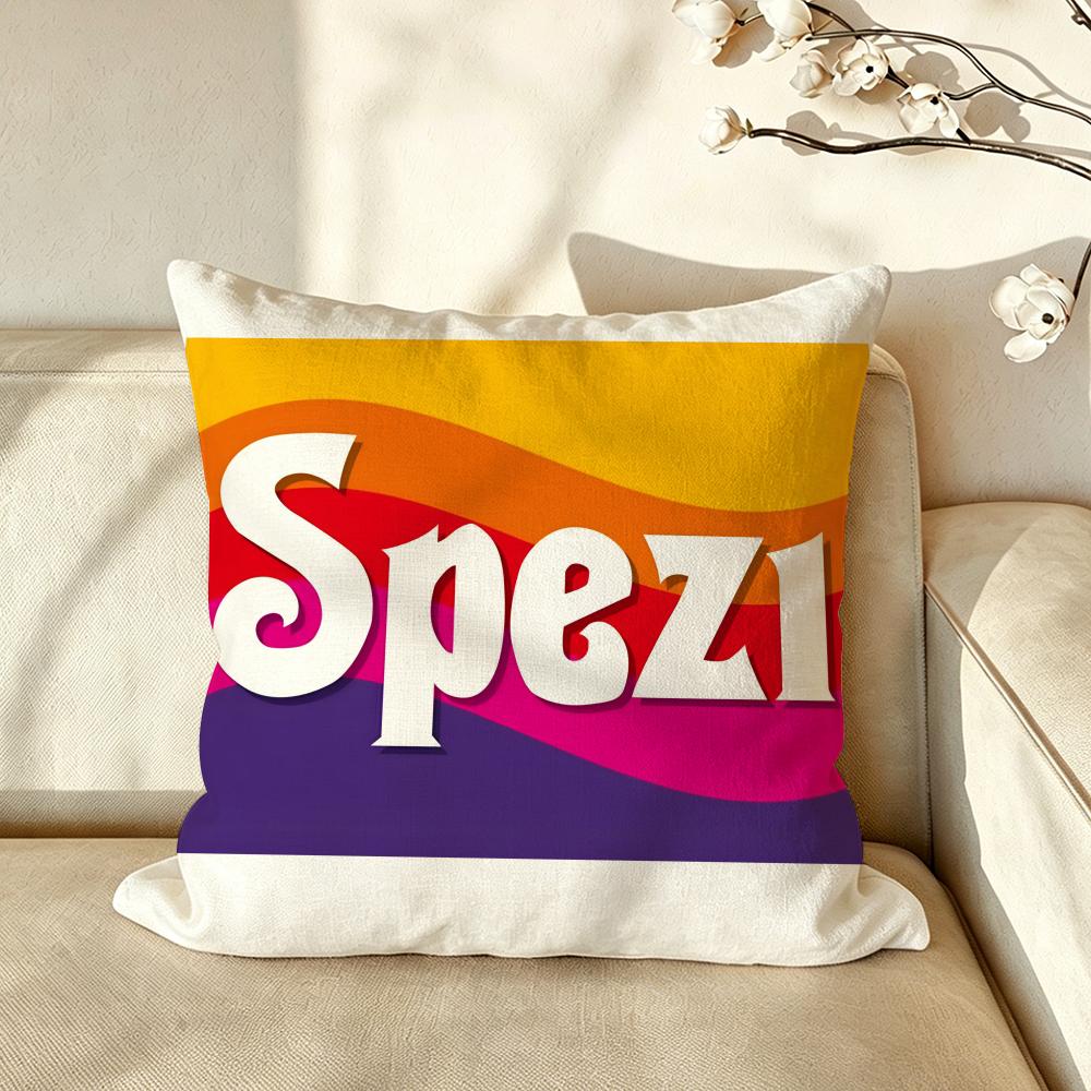 Logo PPaulanerSSpezi Cushion Cover Pillow Case Antidustmite Pillowcase Silky Short Plush Sofa Cushion Cover hot
