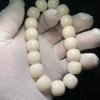 Натуральный белый нефрит Bodhi Old Bucket Bead Hand String Bodhi Son Buddha Bead Lucky Hand String